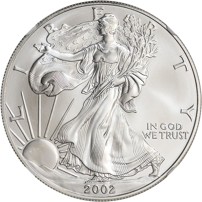 2002 American Silver Eagle