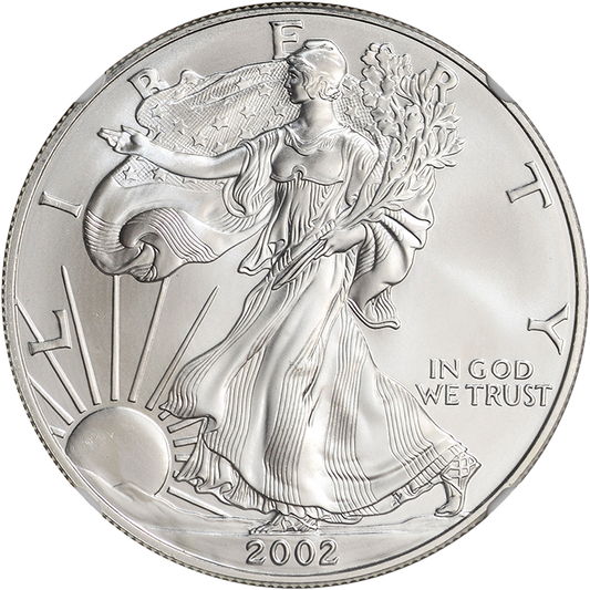 2002 American Silver Eagle