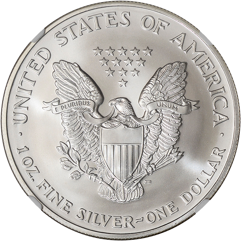 2002 American Silver Eagle